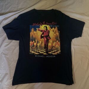 Michael Jackson “Blood On The Dance Floor” Black Graphic T-Shirt